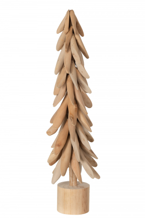 Accesorii - Decoratiune Copac , Lemn, Natural, 18x18x64 cm