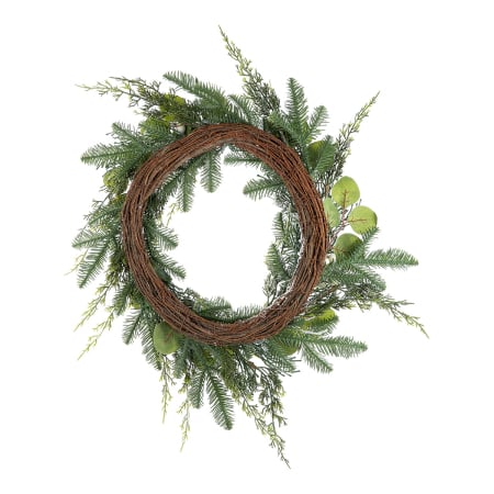 Coroanita, Brad, Rasina, verde, alb, PU 1, D. 55 cm [1]