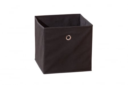 Coș, cubo, negru, cm 32x32x31 [2]