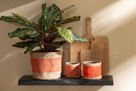 SALE % - Cos depozitare, JUTE, SET2