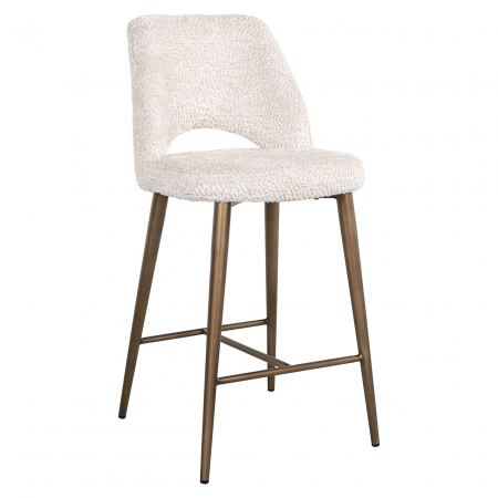 Scaune de bar - Scaun de bar Delphine crem