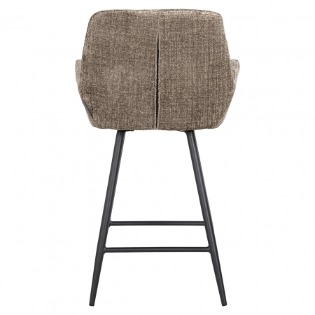 Scaun de bar Linsey, (Niagara 104 Stone Chenille), Dims: 91.0 x 54.0 x 53.0 cm [2]