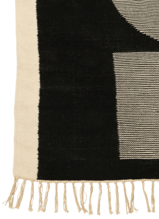 Covor, Textil, Negru, 200x300x2 [1]