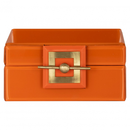 Cutii pentru bijuterii - Cutie de bijuterii, Bodine orange S