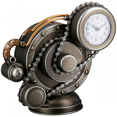 Cutie de economii, rotundă, Cada, Metal, argintiu, PU 1, L. 13,5 cm, L. 24 cm, H. 25 cm [1]