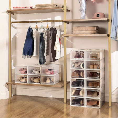 Cutie de pantofi din plastic, 33.3x23x14cm, SONGMICS [1]
