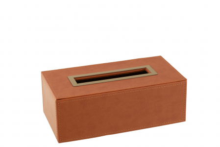 ORGANIZARE - Cutie de șervețele din Piele eco