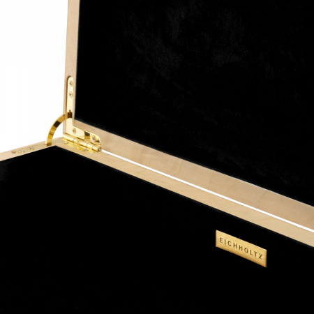 Cutie Faro maro deschis, furnir, Dims: L. 37 | W. 23 | H. 10  (CM) [4]