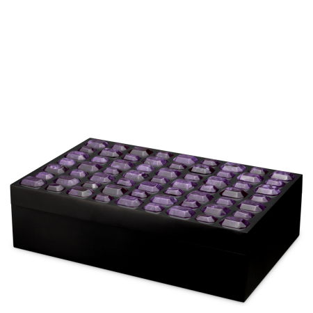 Cutii pentru bijuterii - Cutie Lucida L ametist artificial