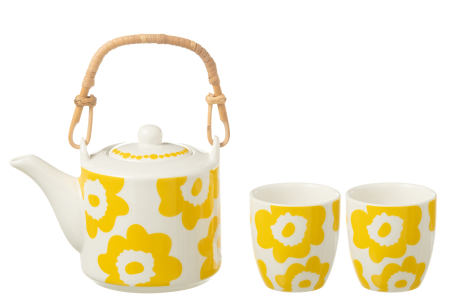 Cutie set ceai, FLOWER, SET3 [1]