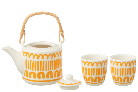 Cutie set ceai, FLOWER, SET3 [1]