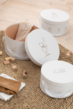 SALE % - Cutii cadou, set 3, Urs