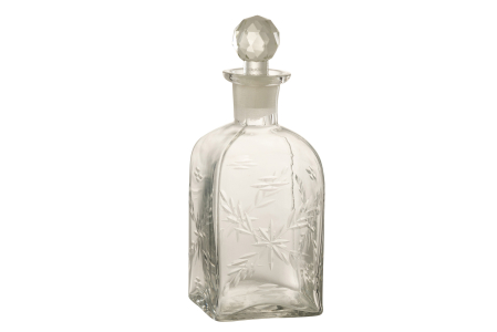 Decantor Whisky, Sticla, Transparent, 10x10x23.5 [1]