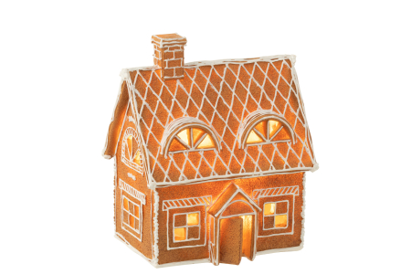 Decoratiuni - Deco de Crăciun, Casa Turtă dulce, Led, L