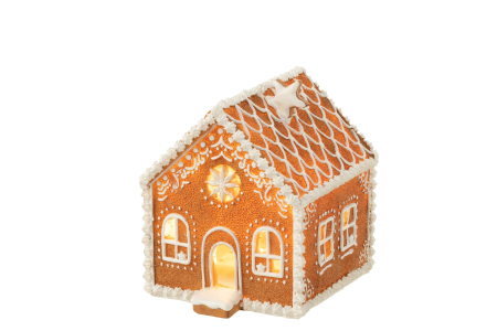 Decoratiuni - Deco de Crăciun, Casa Turtă dulce, Led, M