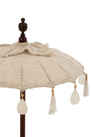 Decoratiune/accesorii pentru gradina, Lemn, Bej, 57x57x90 [1]
