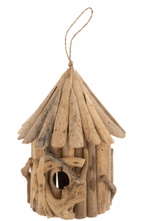 SALE % - Decoratiune/accesorii pentru gradina, Lemn, Natural, 28x28x47