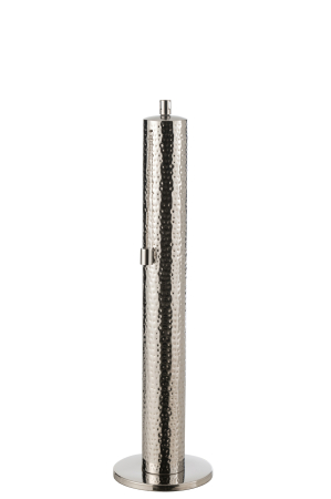 Decoratiune/accesorii pentru gradina, Metal, Argintiu, 23.5x23.5x87 [1]