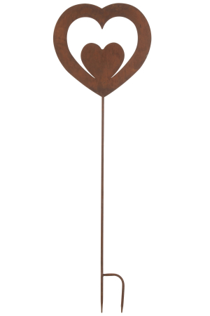 SALE % - Decoratiune/accesorii pentru gradina, Metal, Maro, 31x1x100