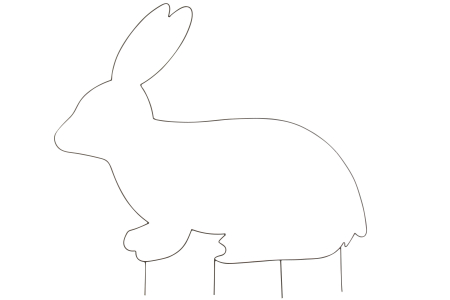 SALE % - Decoratiune/accesorii pentru gradina, Metal, Negru, 140x0.5x133