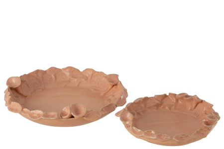Decoratiune, Ceramica, Roz, 29x28.5x6 [1]