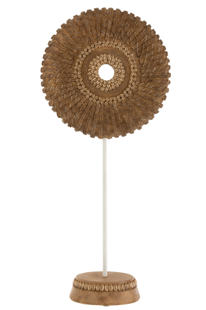 SALE % - Decoratiune, Compozit, Maro, 15x15x28