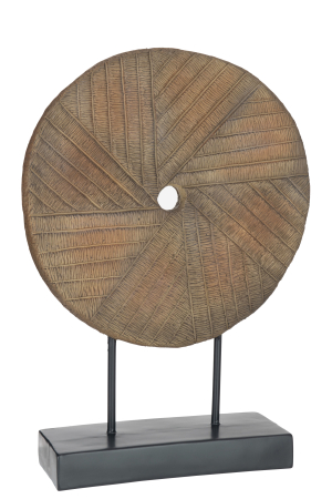 SALE % - Decoratiune, Compozit, Maro, 49x14.5x51