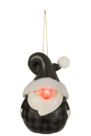 Decoratiune, Compozit, Negru, 10.7x8.8x17 [1]