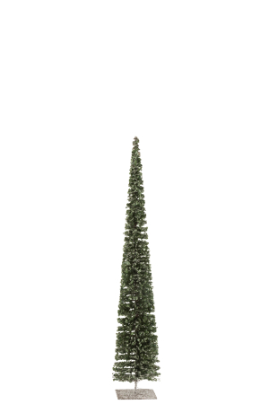 Accesorii - Decoratiune Copac, Plastic, Verde, 15x15x80 cm