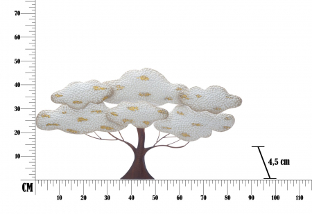 Decoratiune de perete ALBERO LIGHT (cm) 90X4,5X49,5 [6]