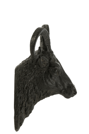 Decoratiune de perete, aluminiu, negru [1]