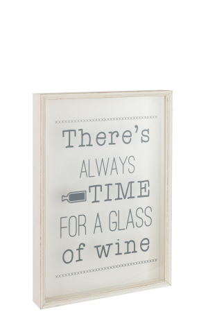 Decoratiuni de perete - Decoratiune de perete Corks English, Lemn, Negru, 46x8x65 cm