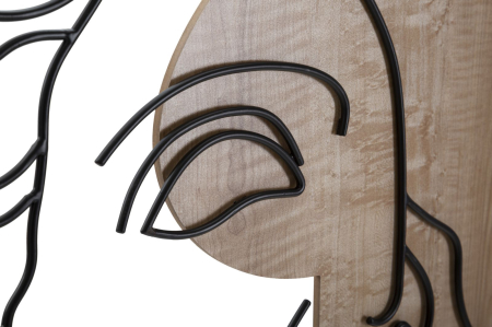 Decoratiune de perete David -a- 50x2x80 cm [3]