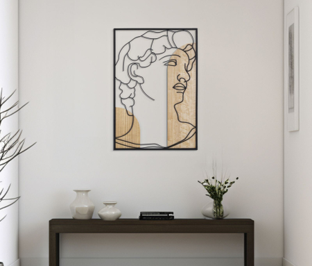 Decoratiune de perete David -b- cm 55x2x80 [4]
