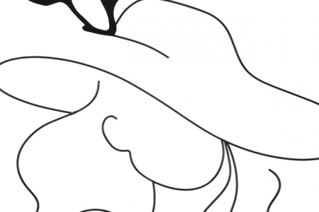 Decoratiune de perete Elegant -A-, Fier, Negru, 80x60x1 cm [7]