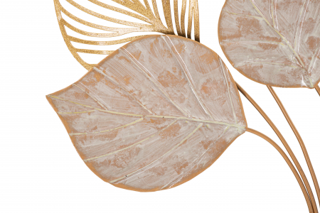 Decoratiune de perete Felix, Fier, Multicolor, 85x63x4 cm [3]