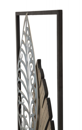 Decoratiune de perete  FOGLIE -B- (cm) 30,5X2,5X99,5 [3]