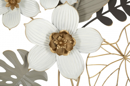  Decoratiune de perete, Metal,  Bouq 71X4X96,5 cm [1]