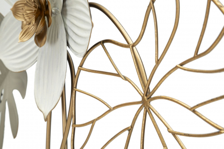  Decoratiune de perete, Metal,  Bouq 71X4X96,5 cm [3]