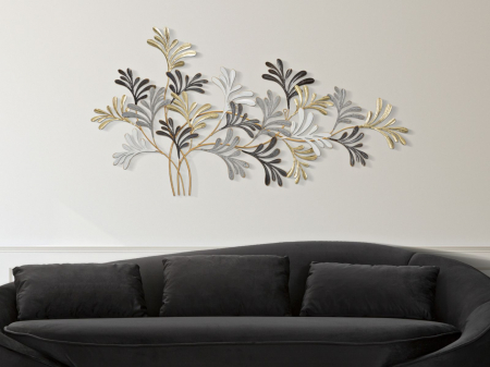  Decoratiune de perete, Metal,  Lixy 130,8X7,6X70,5 cm [4]