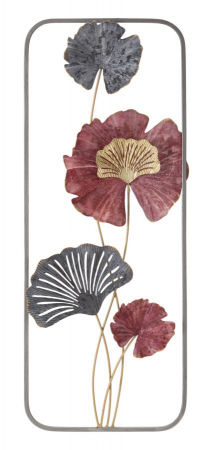 SALE % -  Decoratiune de perete, Metal,  Lobo 28,6X4,4X74,3 cm