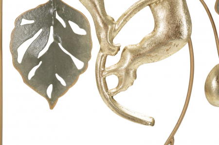  Decoratiune de perete, Metal,  Maimuta 28,6X3,8X74,3 cm [3]