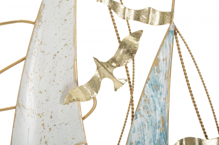 Decoratiune de perete, Metal, Vela Color 51,4X4X87 cm [1]