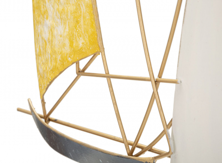  Decoratiune de perete, Metal,  Vela Color 78,7X3,8X97,8 cm [3]