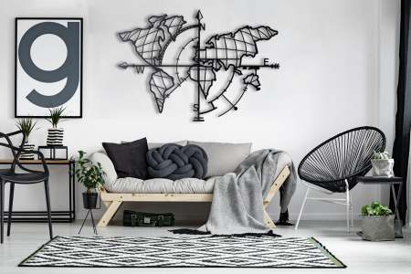 Decoratiune de perete metalic [7]