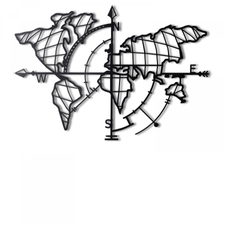 Decoratiune de perete metalic [1]