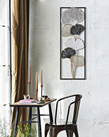 Decoratiuni de perete - Decoratiune de perete Ory, fier, multicolor, 31X3.5X90 cm