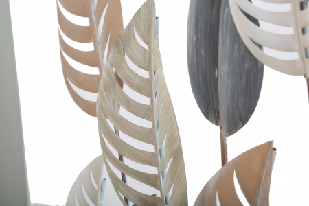 Decoratiune de perete Otip -A-, Fier, Multicolor, 106x6x88 cm [1]