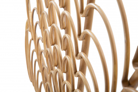 Decoratiune de perete PANAMA, Maro, Fier, 80x160x2 cm [2]
