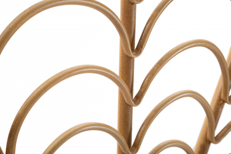 Decoratiune de perete PANAMA, Maro, Fier, 80x160x2 cm [3]